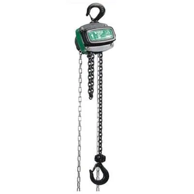 1000kg Chain Block In Black 6m Drop