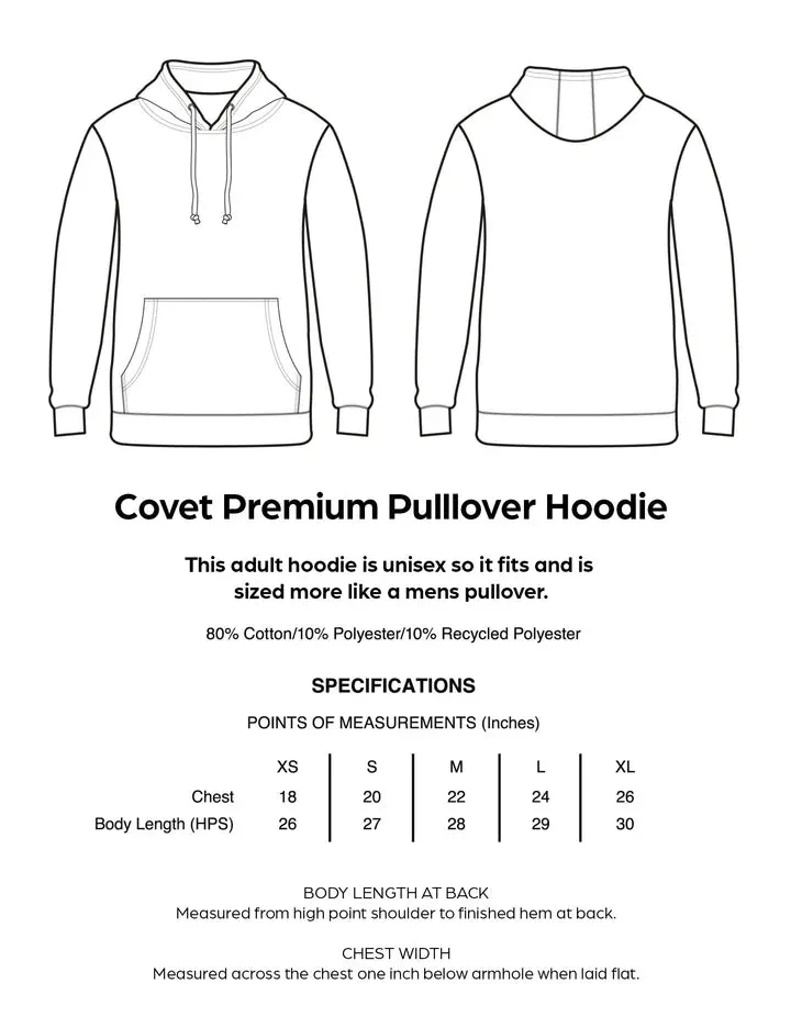 Adult Dead Pointe Shoe Club Hoodie