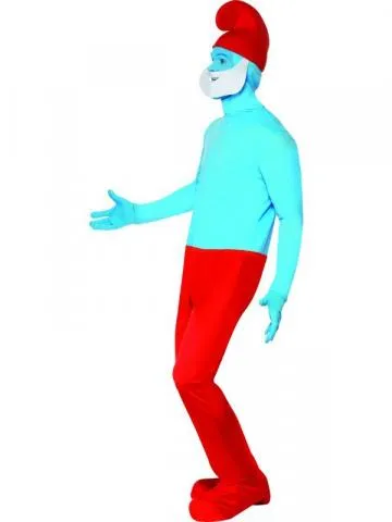 Adult Papa Smurf "The Smurfs" Costume - Large