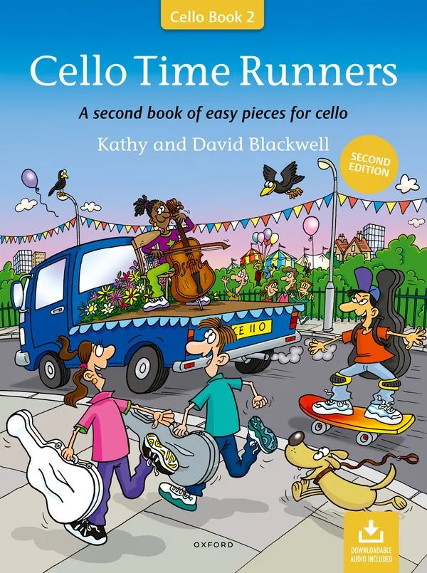 Cello Time Runners, Book and Audio