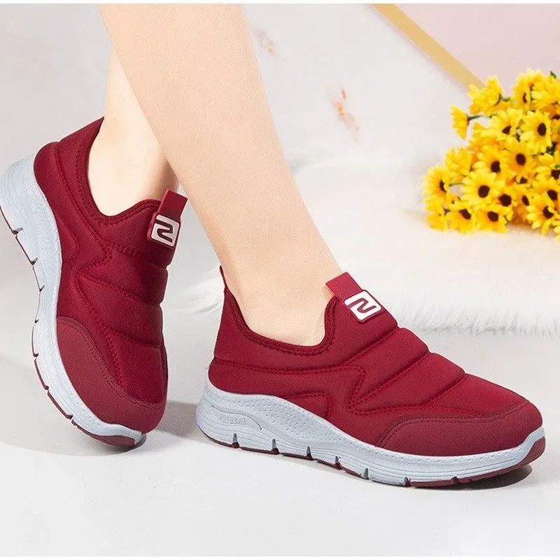 Cuzcare Women Orthopedic Shoes Fur Non-Slip Winter Boots