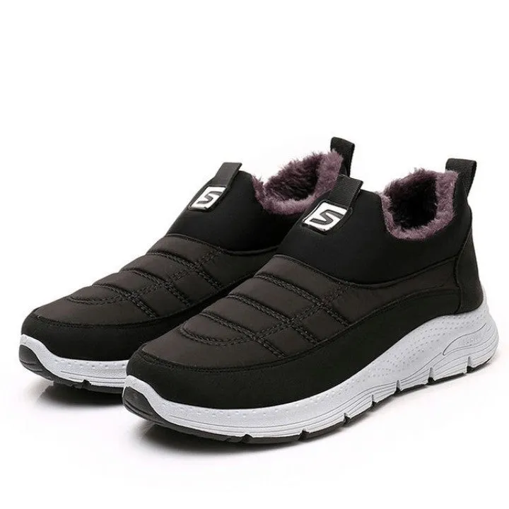 Cuzcare Women Orthopedic Shoes Fur Non-Slip Winter Boots