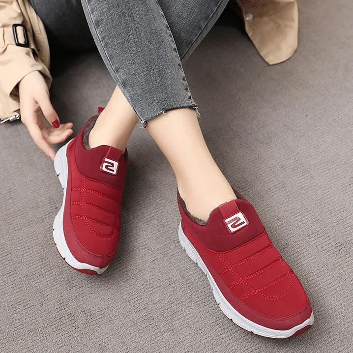 Cuzcare Women Orthopedic Shoes Fur Non-Slip Winter Boots