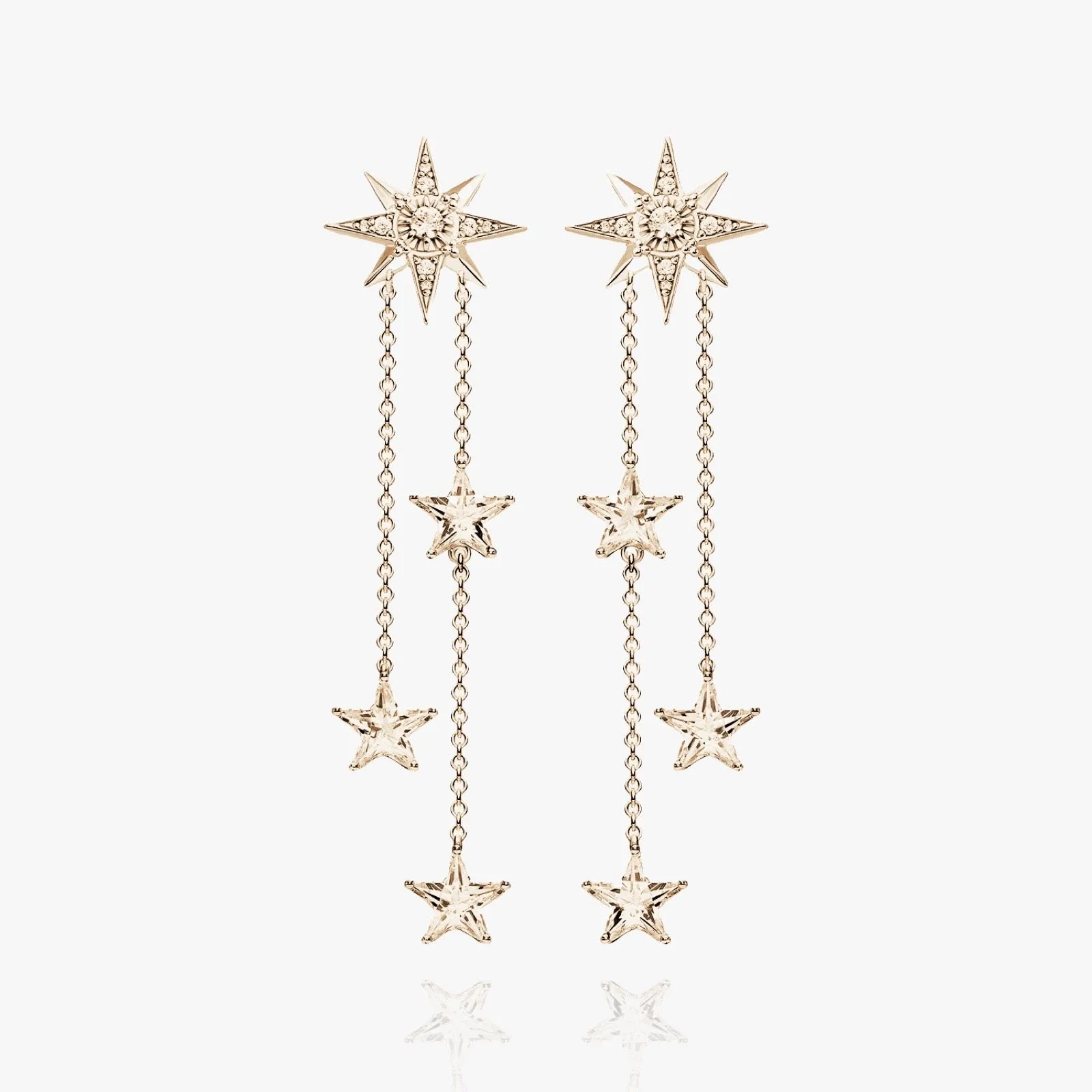 Lucky Stars Drop Earrings