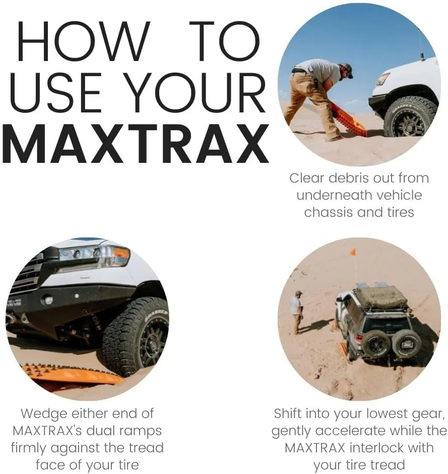 MAXTRAX MKII Recovery Boards – Durable Traction for Sand, Mud & Snow