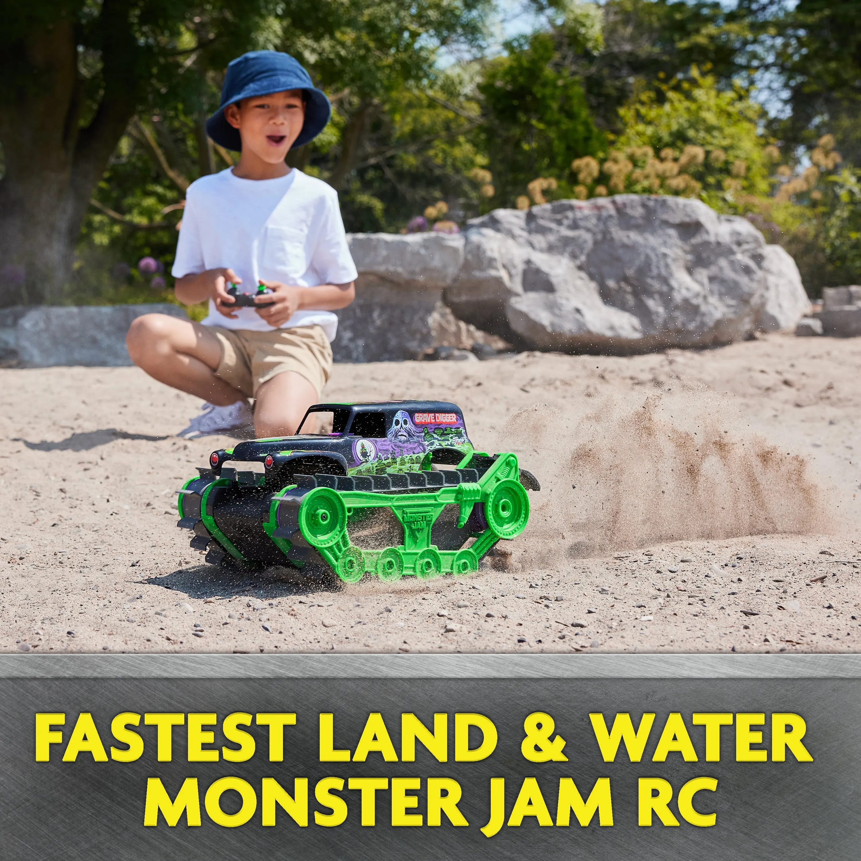 Monster Jam, Grave Digger Trax All-Terrain RC