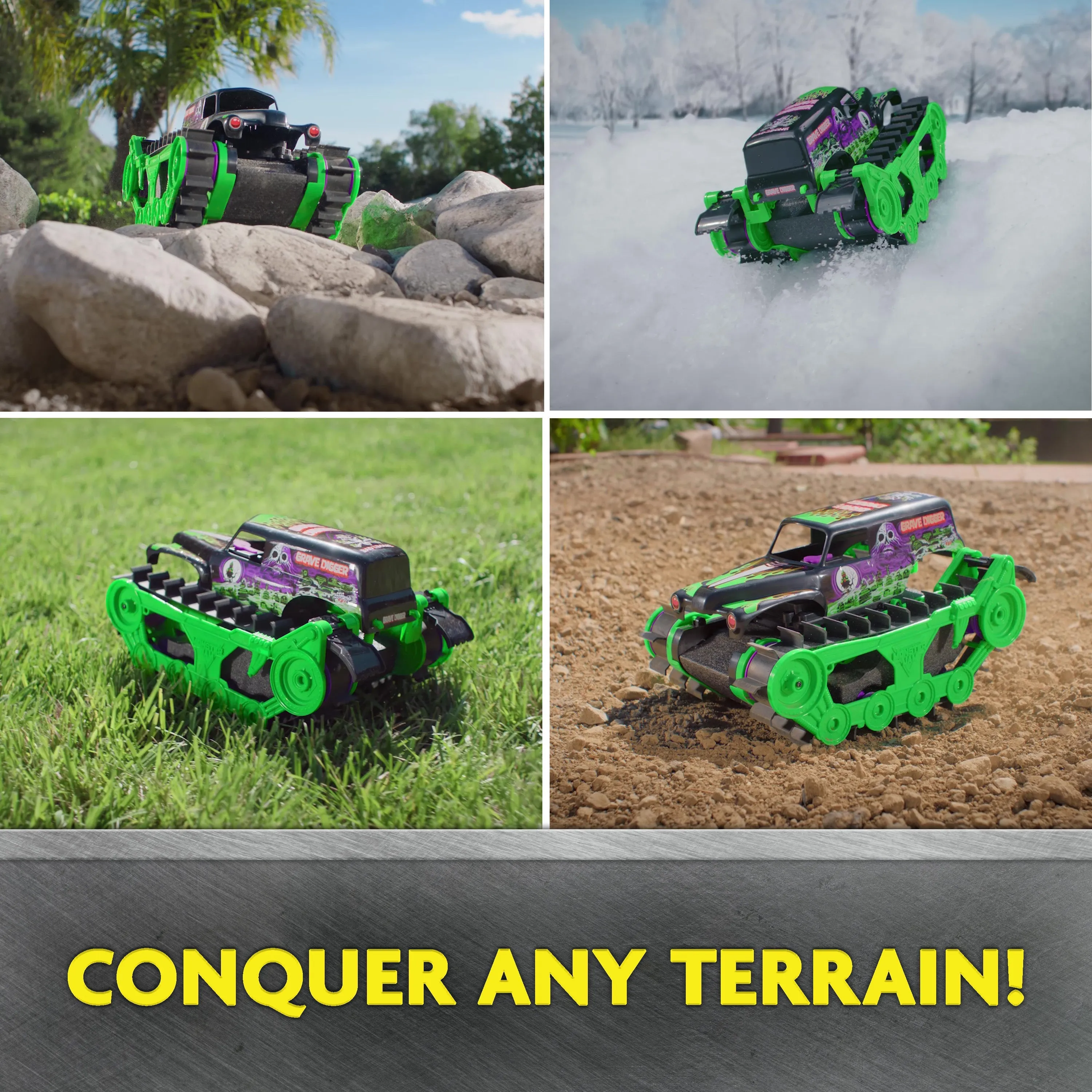 Monster Jam, Grave Digger Trax All-Terrain RC