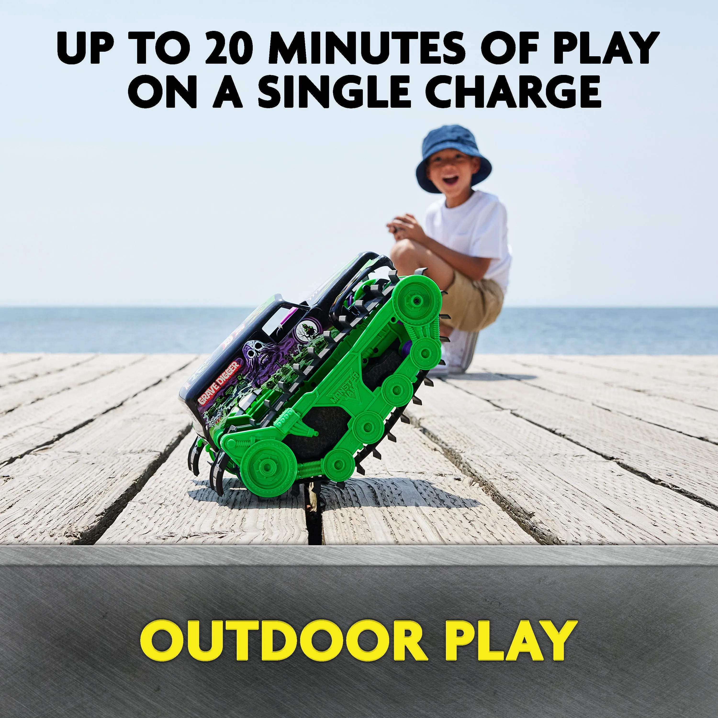 Monster Jam, Grave Digger Trax All-Terrain RC