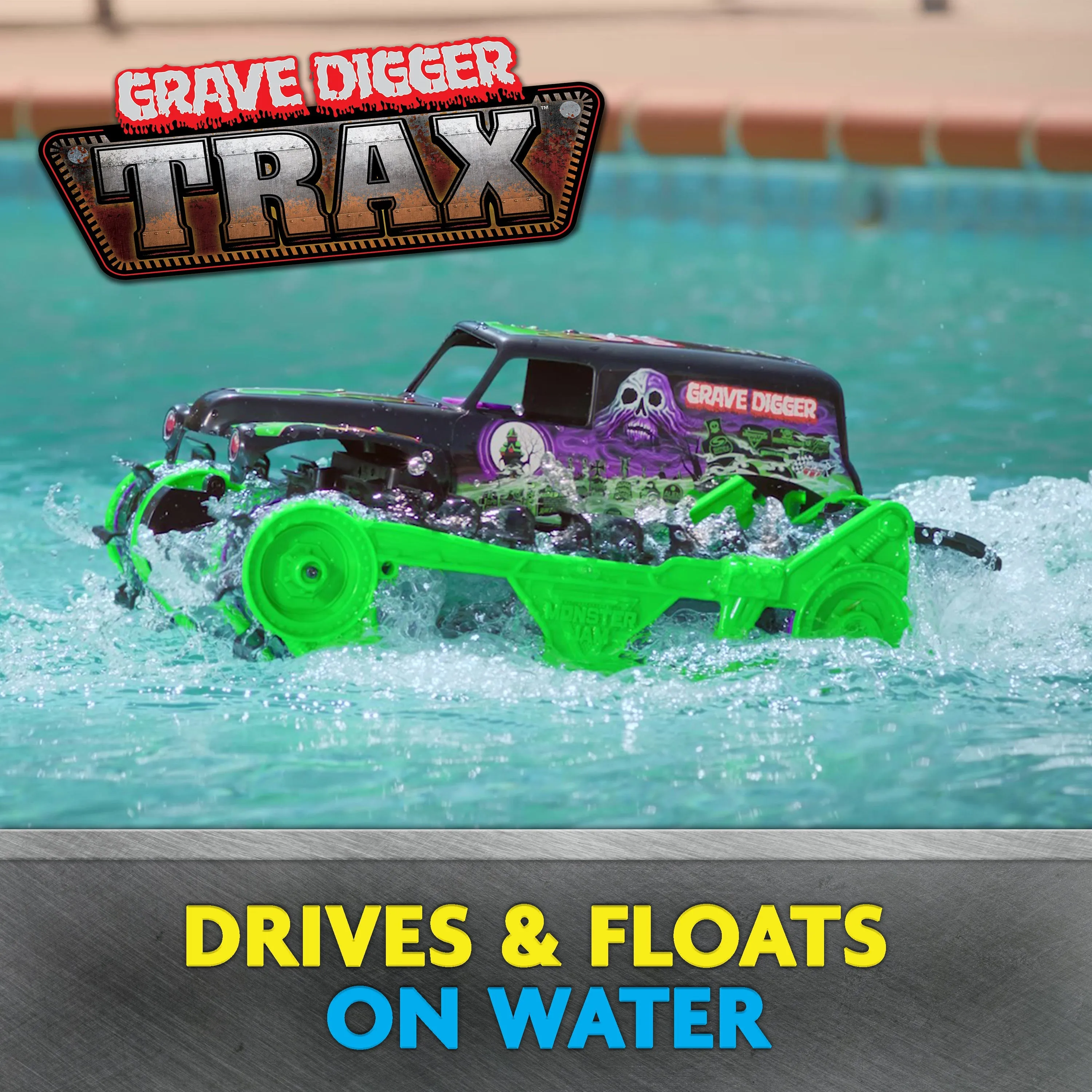Monster Jam, Grave Digger Trax All-Terrain RC