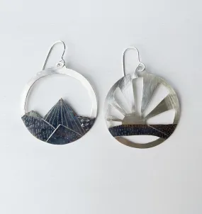 Mountain Sunrise Earrings