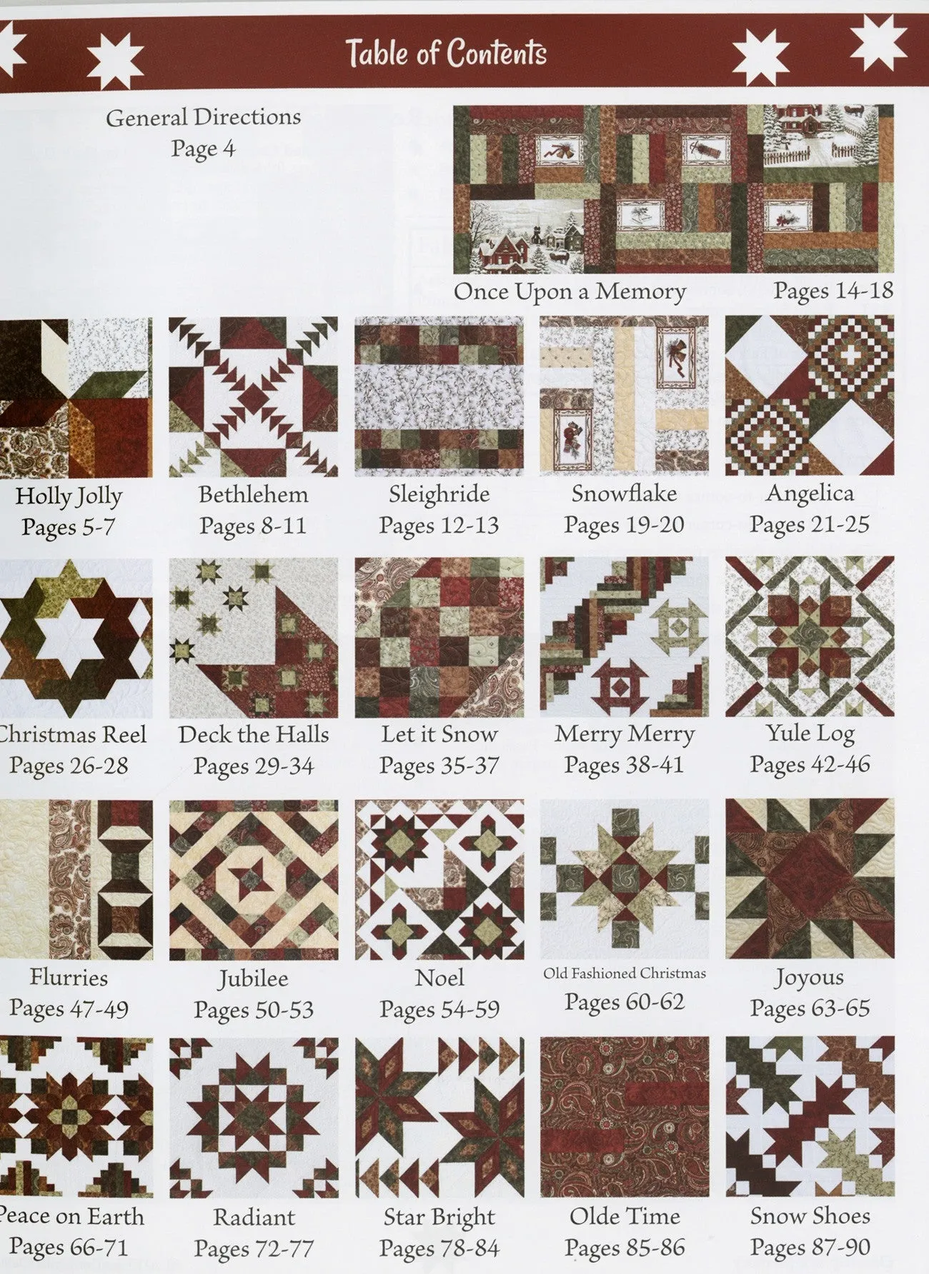 Once Upon a Memory Quilt Pattern Book by Doug Leko of Antler Quilt Designs