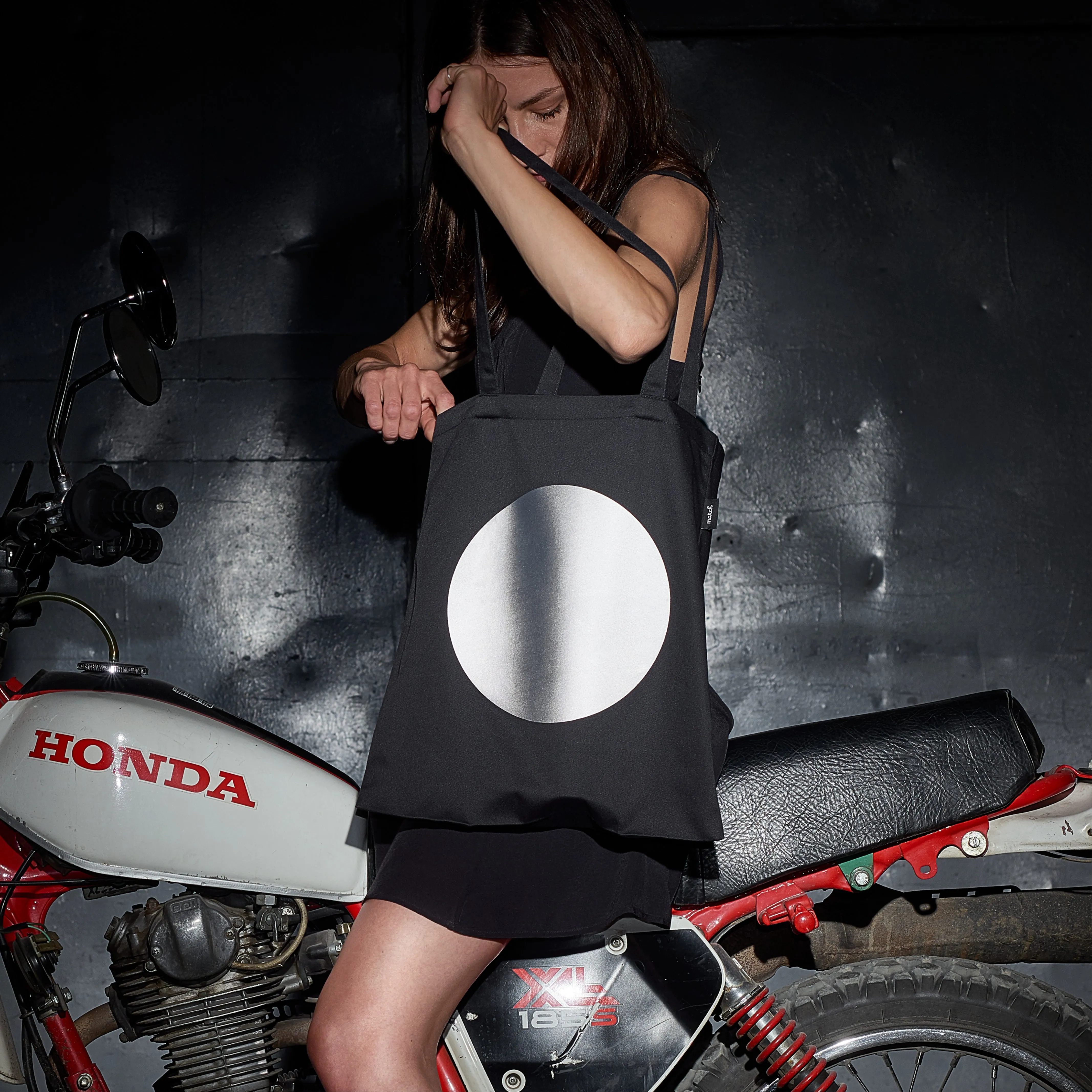 reflective tote