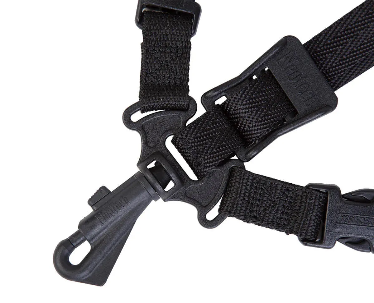 Sax Soft Harness Straps Regular Swivel Black
