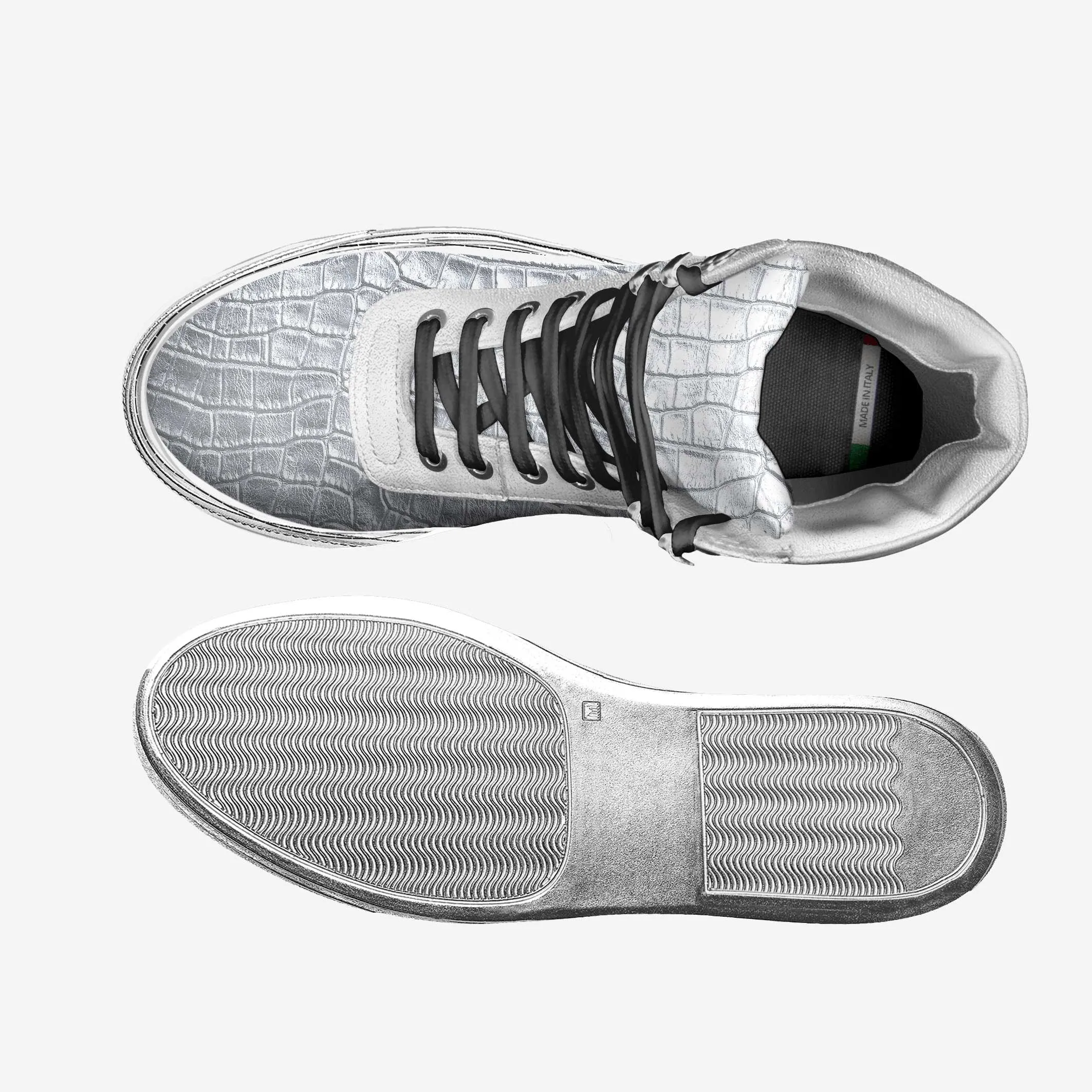 SILVER ALLIGATOR MOUNTAIN BOOT
