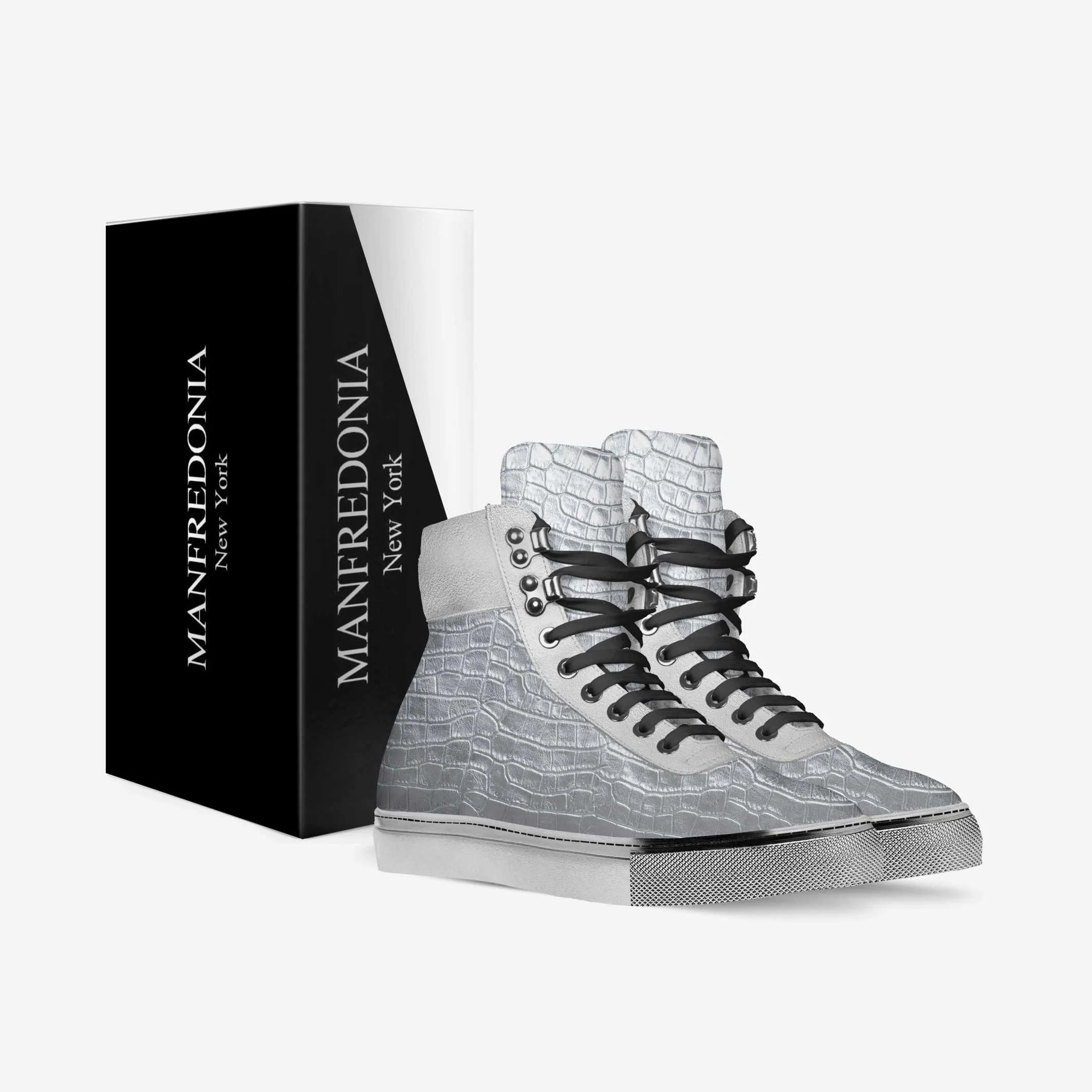 SILVER ALLIGATOR MOUNTAIN BOOT