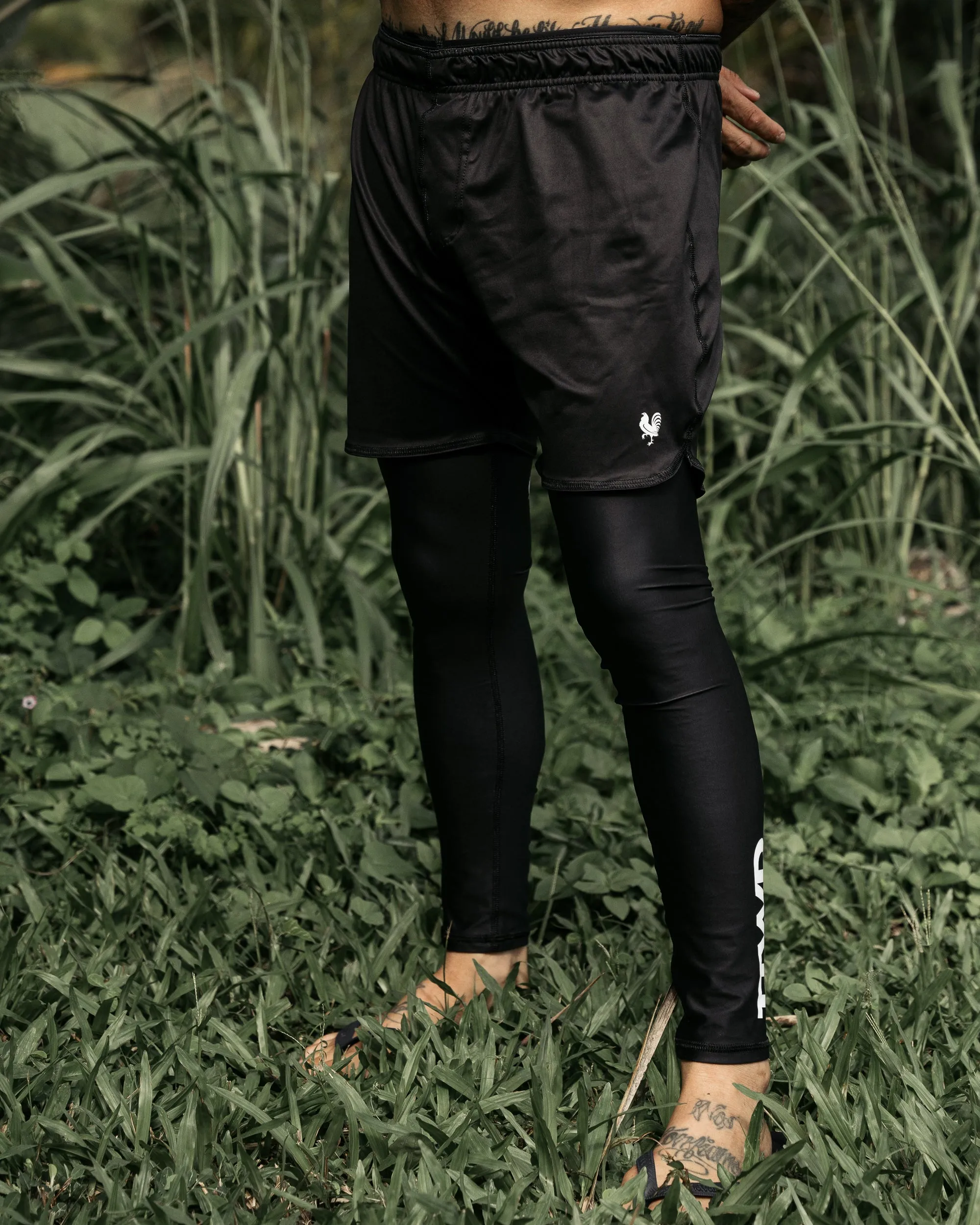 The TTWD Pure Training Shorts - All-Terrain-Flex™ - BLACK