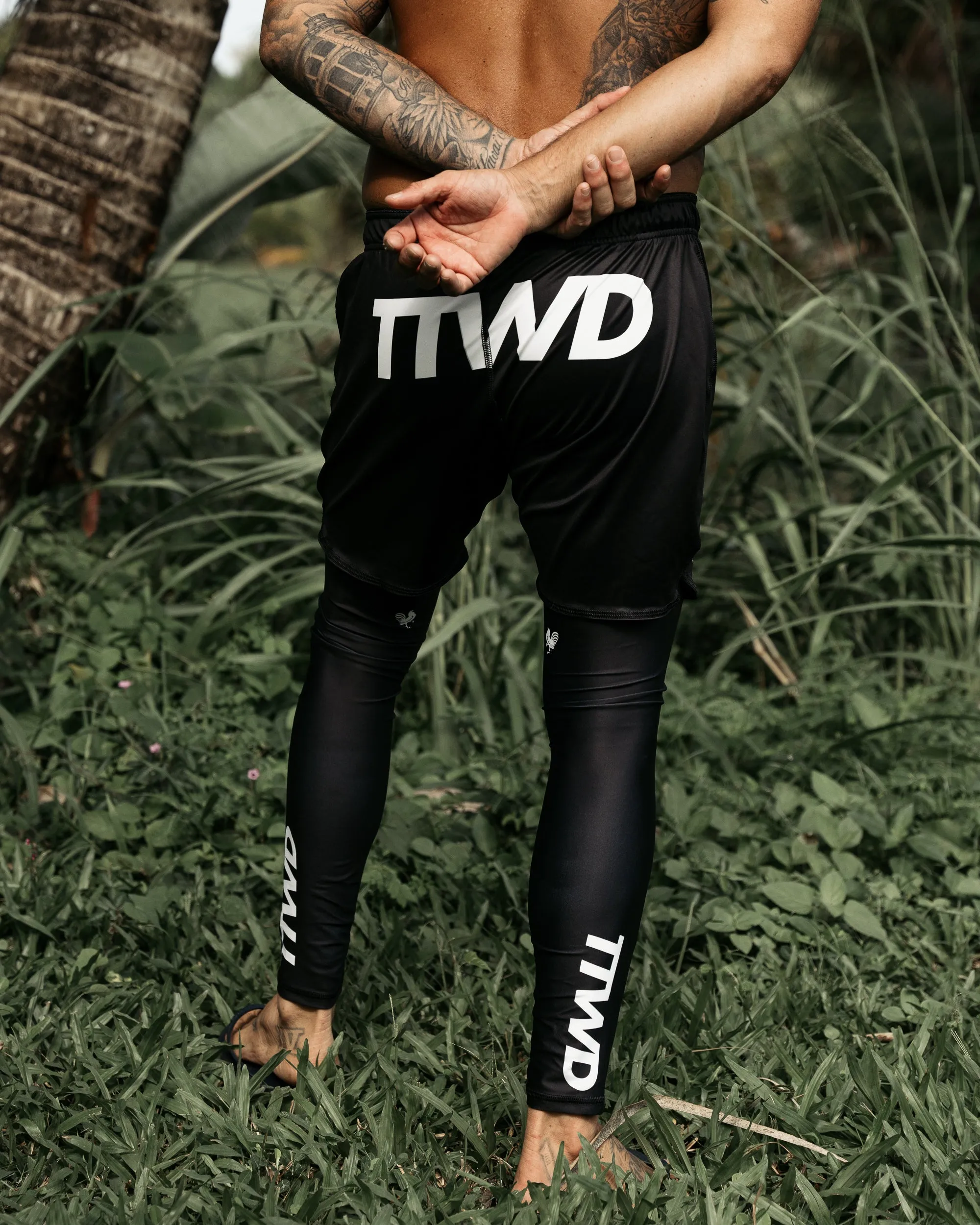 The TTWD Pure Training Shorts - All-Terrain-Flex™ - BLACK