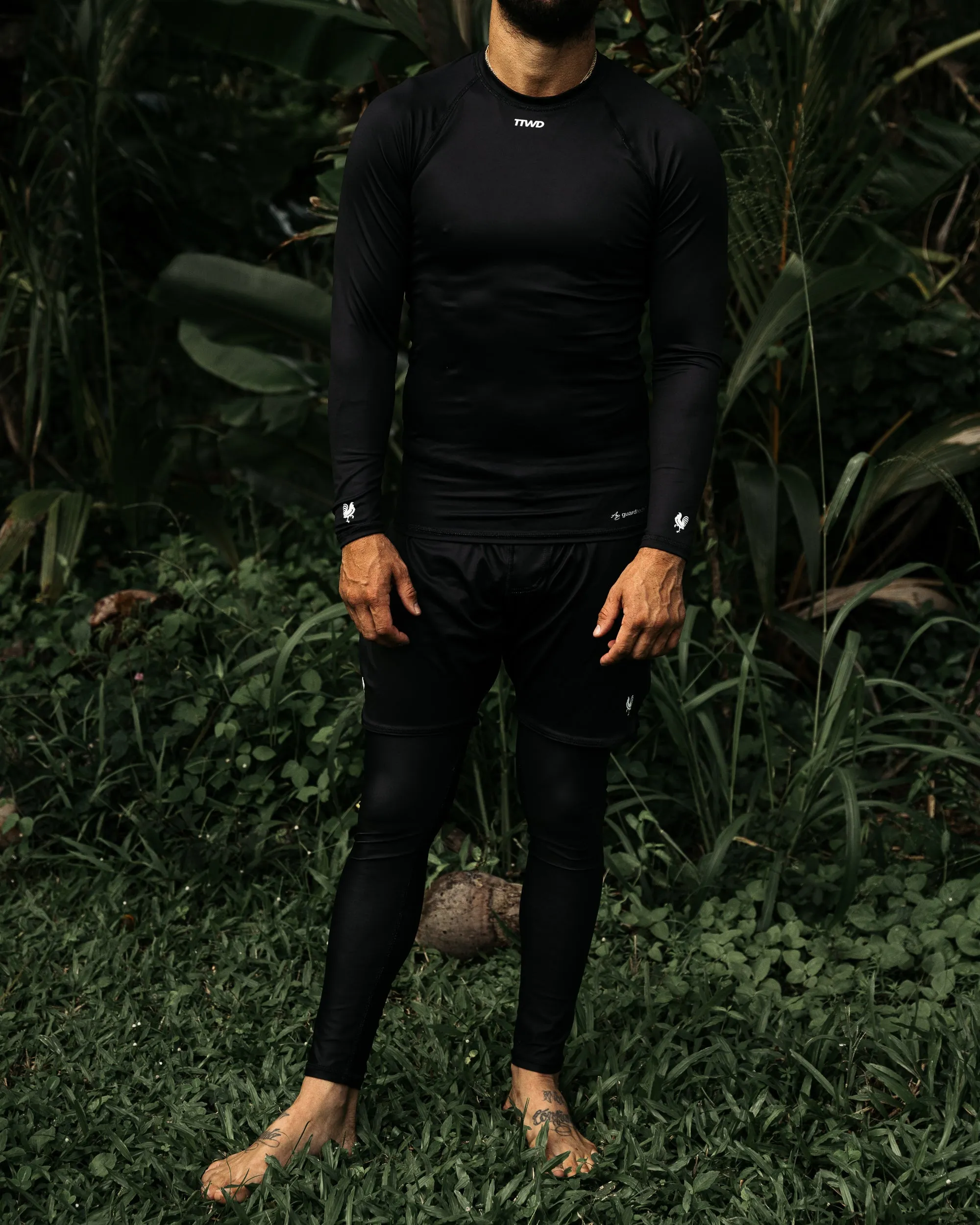 The TTWD Pure Training Shorts - All-Terrain-Flex™ - BLACK