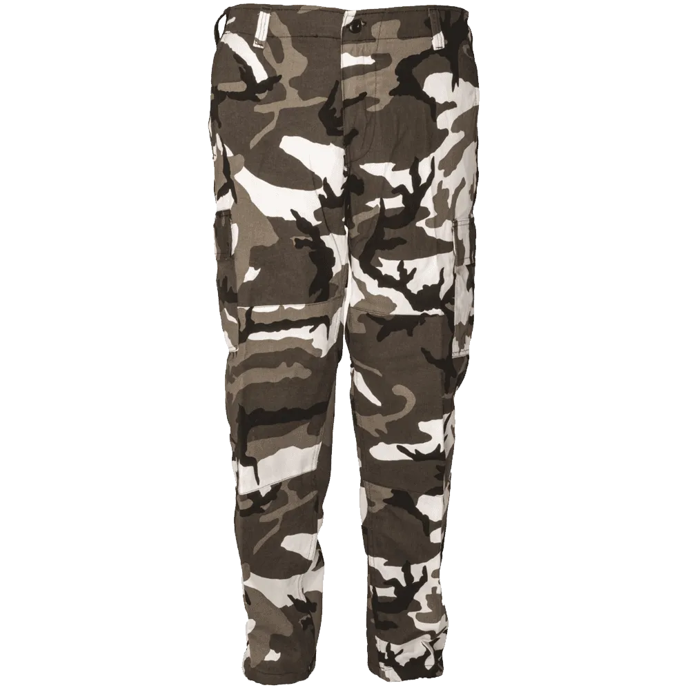 Trail Crest Mens Military BDU Six Pocket Easy Access Cargo Pants Trousers